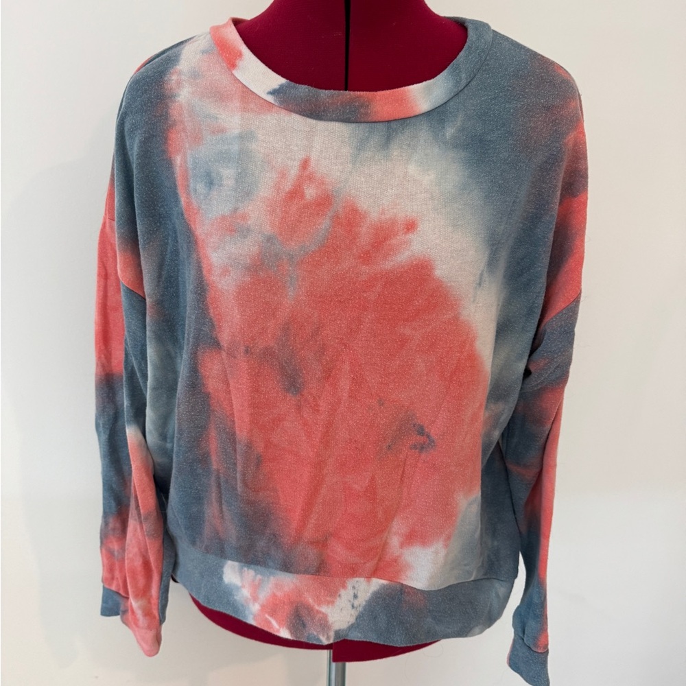Tie-Dye Long Sleeve Top
